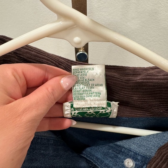 Quacker Factory Denim Barn Jacket with Horse Embroidery Novelty size 1x - Picture 5 of 6